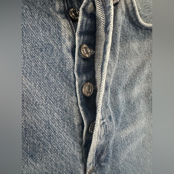 AGOLDE jeans size 26 RILEY high rise straight crop - Picture 6 of 11